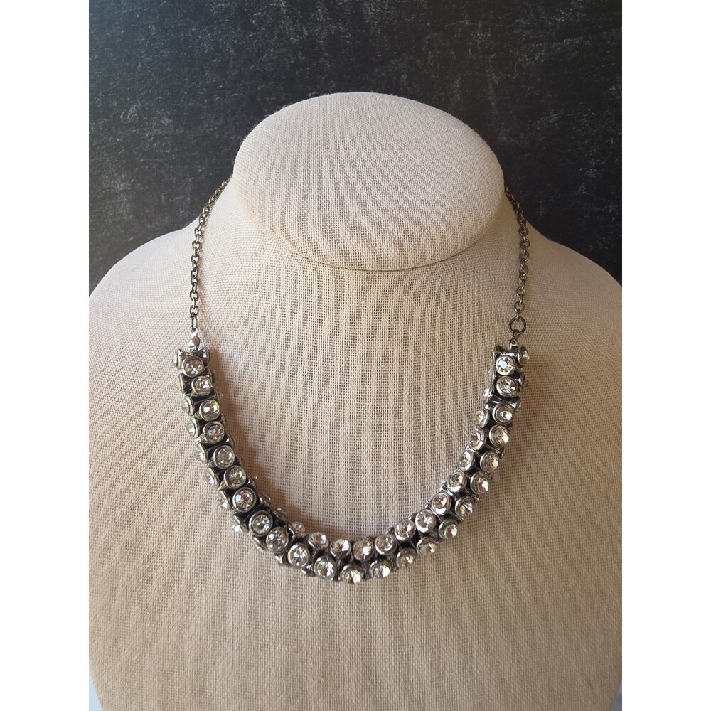 American Eagle Outfitters Rhinestone Adjustable Choker Necklace Vintage
